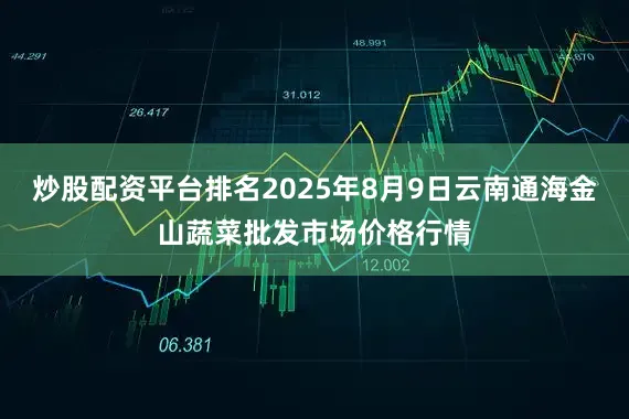 炒股配资平台排名2025年8月9日云南通海金山蔬菜批发市场价格行情